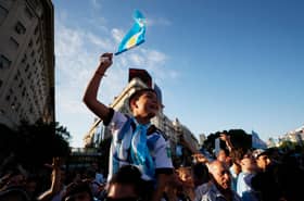 Thousands flood Buenos Aires streets as Argentina reach World Cup final