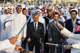 Agong attends Qatar National Day celebration at Lusail Palace