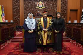 Saraswathy, Fuziah take oath as senators