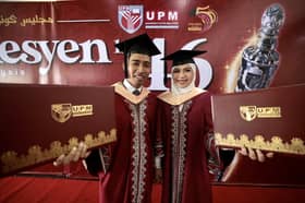 UPM Convocation: MCO no obstacle for couple to obtain master's degrees