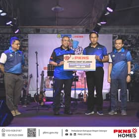 PKNS serah zakat niaga RM2 juta, agih RM350,000 baiki rumah asnaf