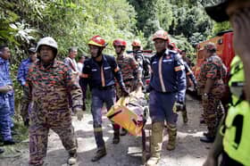 Landslide: Bodies of mother, child found hugging each other