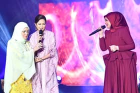 Tengku Permaisuri berangkat ke majlis malam amal angkatan tentera