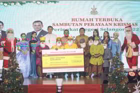 State govt distributes over RM500,000 to 55 churches in conjunction with Christmas celebration