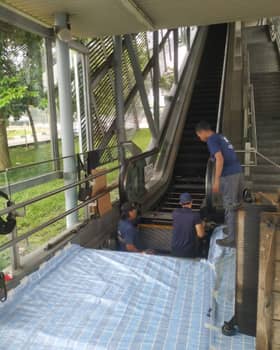 Escalator replacement at LRT, MRT, Monorail stations to be completed in Feb 2023