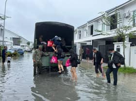 Army deploys more trucks to flood-hit Kelantan, Terengganu