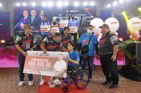 Mangsa kemalangan hargai sumbangan RM5,000 daripada Kerajaan Negeri