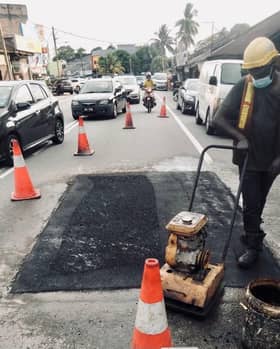 Infrasel修补雪州6000公里路面  确保道路使用者的安全