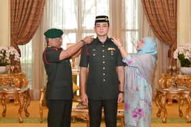 King, Queen grace rank conferment ceremony for Pahang Regent Tengku Hassanal
