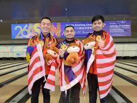 Trio lelaki negara raih emas kejohanan boling Asia
