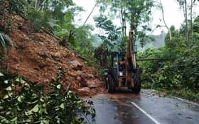 Ranau-Sandakan road closed due to landslide — Sabah PWD