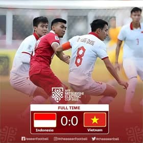 AFF Cup semifinals: Indonesia holds Vietnam to goaless draw in Jakarta