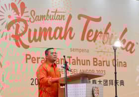 Sambutan Tahun Baharu Cina bukti Selangor harmoni, rakyat pelihara perpaduan