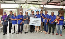 MBI agih RM113,165 untuk pembinaan pagar Taman Alam Perdana