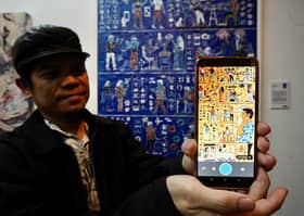 Konsep lukisan zaman purba Mesir menang Anugerah Insentif Pameran Terbuka Shah Alam