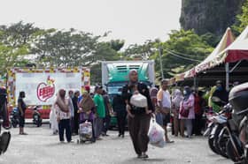 DUN Sungai Tua buka kaunter Iltizam Selangor Penyayang ketika program jualan murah