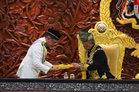 Agong expresses desire to drive on Pan Borneo Highway