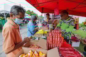 Agrosel tawar barangan serendah RM1 di jualan murah DUN Pandan Indah