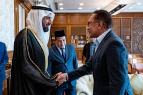PM Anwar receives courtesy call from Saudi Minister of Hajj and Umrah