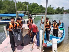 Jeti Sungai Buloh di Jeram kembali bersih, Team Selangor kutip hampir 400 kg sampah