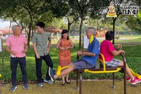 Park facilities upgrade at Jalan SS2/13 PJ to provide comfort to residents using it