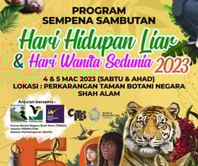 Pertandingan cari harta karun meriahkan sambutan Hari Hidupan Liar dan Hari Wanita Sedunia