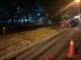 Infrasel tambak, ratakan tempat parkir klinik kesihatan Bandar Baru Bangi  