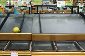 Supermarkets across UK face empty shelves due to supply shortages