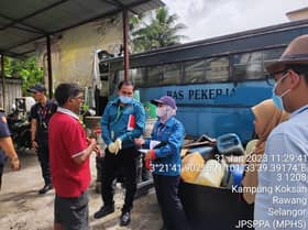 MPHS serbu bengkel baiki kenderaan, disyaki punca pencemaran