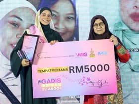 Model sambilan juara sulung Gadis Inspirasi Selangor, bawa pulang wang tunai RM5,000