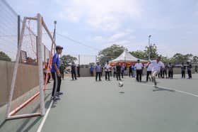 Lebih RM39,000 naik taraf gelanggang futsal, sediakan kemudahan lebih selesa untuk rakyat