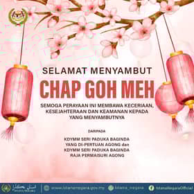 King, Queen extend Chap Goh Mei, Thaipusam greetings