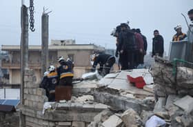 Major earthquake strikes Turkey, Syria, about 200 dead, many trapped