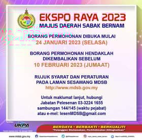 MDSB tegaskan cabutan undi tapak ekspo telus, tiada manipulasi