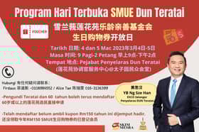 Hari Terbuka SMUE dan pendaftaran SADE di DUN Teratai hujung minggu ini