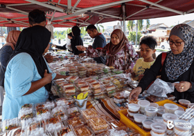 3,000 paket kuih-muih, juadah berbuka harga RM1, habis dijual setiap hari