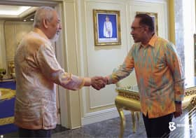 Sabah Yang Dipertua Negeri receives courtesy call from PM Anwar