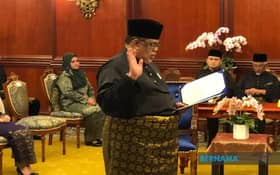 Ab Rauf sworn in as Melaka's 13th Chief Minister