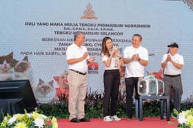 Tengku Permaisuri Selangor berkenan rasmi Taman Kucing Cyberjaya