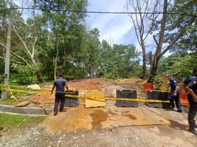 Padah tambak tanah secara haram, pemilik lot dikompaun, laluan masuk ditutup