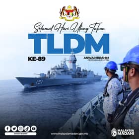 PM mahu martabat TLDM terus dijulang, dihormati
