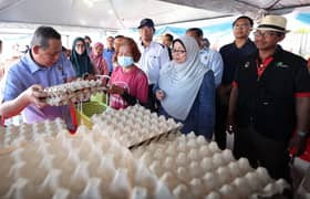 At Rahmah sales, beef costs RM27 per kg