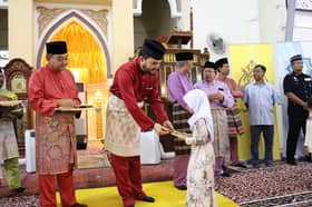 Raja Muda berkenan serah sumbangan Yide kepada 585 anak yatim