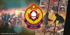 Warga emas rentung, terperangkap dalam kebakaran rumah