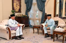 Agong grants audience, breaks fast with PM