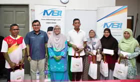 MBI sumbang RM12,000 untuk mangsa kebakaran, ringankan beban