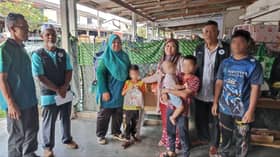 LZS hulur bakul makanan bantu keluarga asnaf, edar 400 bubur lambuk di Hulu Selangor