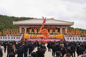 2023 Qing Ming Festival memorial ceremony for Yellow Emperor in Shaanxi province