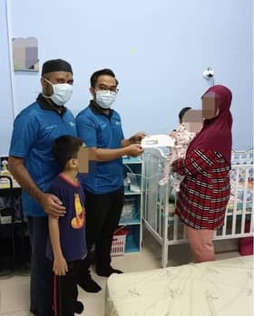 LZS tanggung kos perubatan bayi satu paru-paru, ada masalah selaput otak