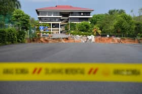 Immediate installation of canvas prevents more landslide at MACC academy, IIM — Police